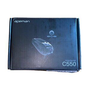 Apeman C550 Driving Recorder Dash Cam With Accessories